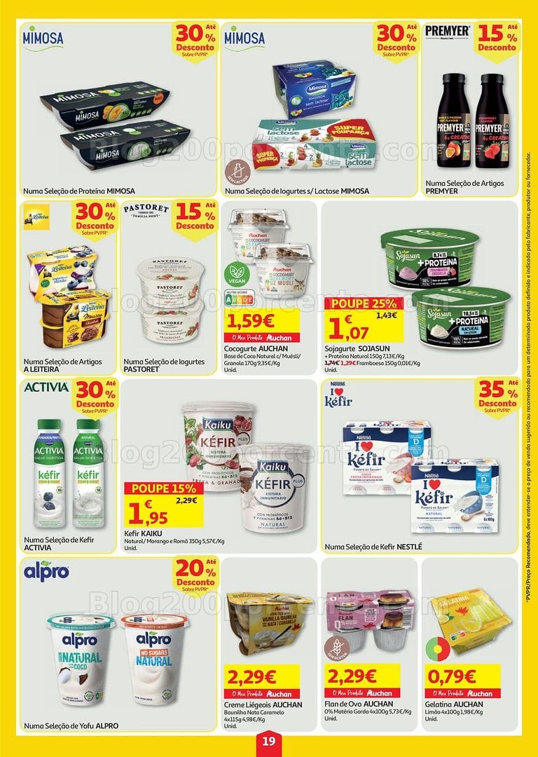 Antevisão Folheto AUCHAN Super Poupança Promoções de 30 julho a 5 agosto